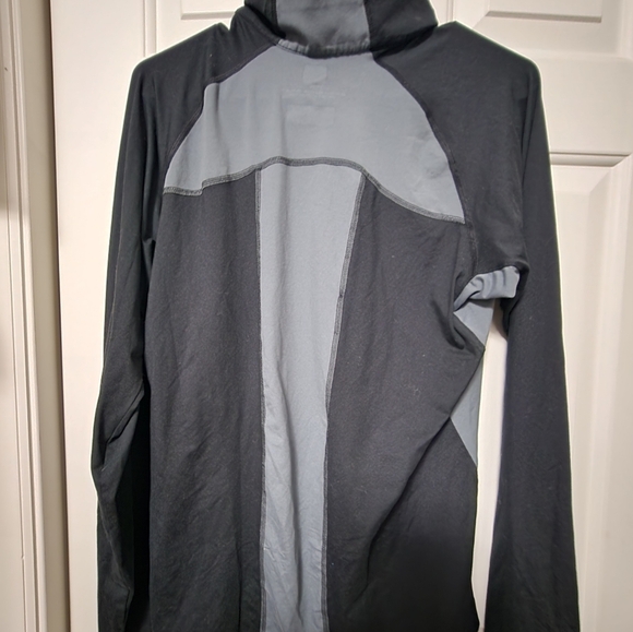 Columbia Omni-Wick Evap Mens Black and Gray Half Zip Pullover Size Medium - Picture 4 of 7